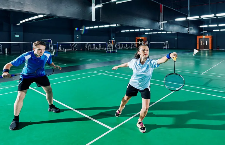 Indoor Badminton Court